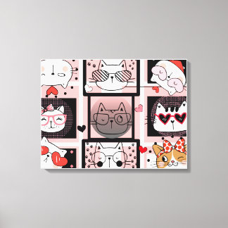 Expressions Canvas Afdruk