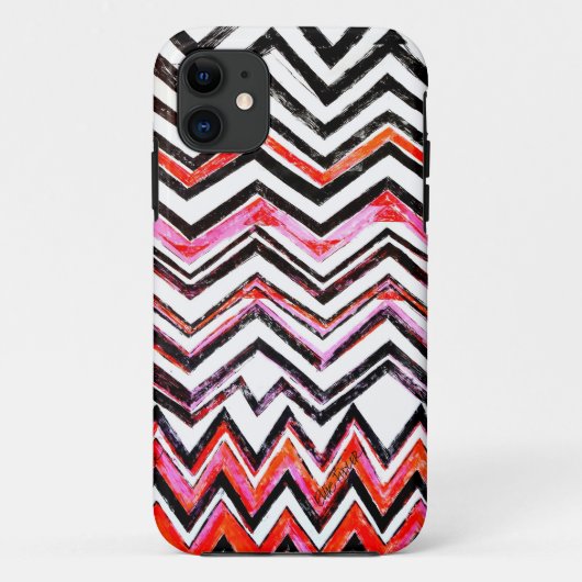 Expressive Chevron Case-Mate iPhone Case (Achterkant)