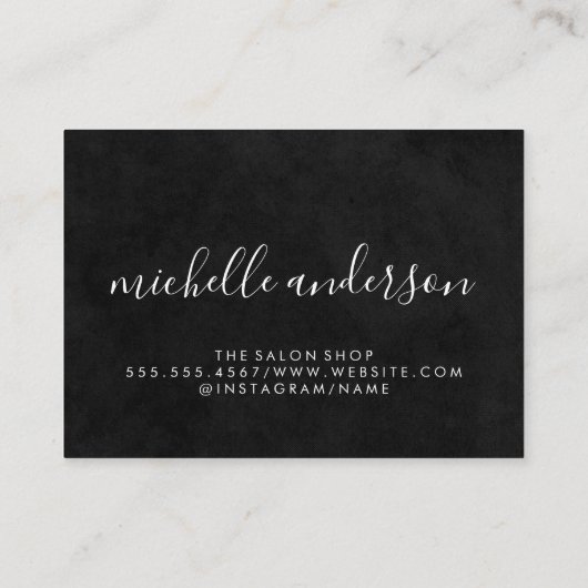 Expressive Kiss Visitekaartje (Achterkant)