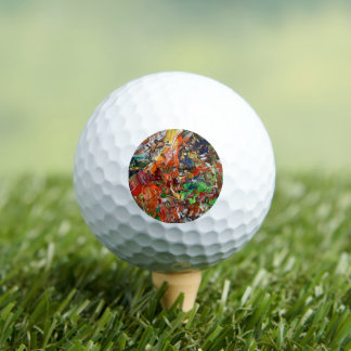 Expressive Paint Stroke from Artist Palette Golfballen