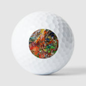 Expressive Paint Stroke from Artist Palette Golfballen (Voorkant)