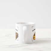 expresso-mok espresso kop (Achterkant)
