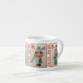 Expresso-mok met seizoentegels espresso kop (Voorkant rechts)