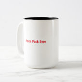 expresso Team mug  Tweekleurige Koffiemok (Voorkant links)