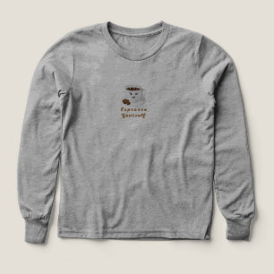 Expresso Yourself - Grappig Lachend Koffie T-shirt