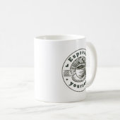 Expresso Yourself Grappige Quote Koffie Mok (Voorkant rechts)