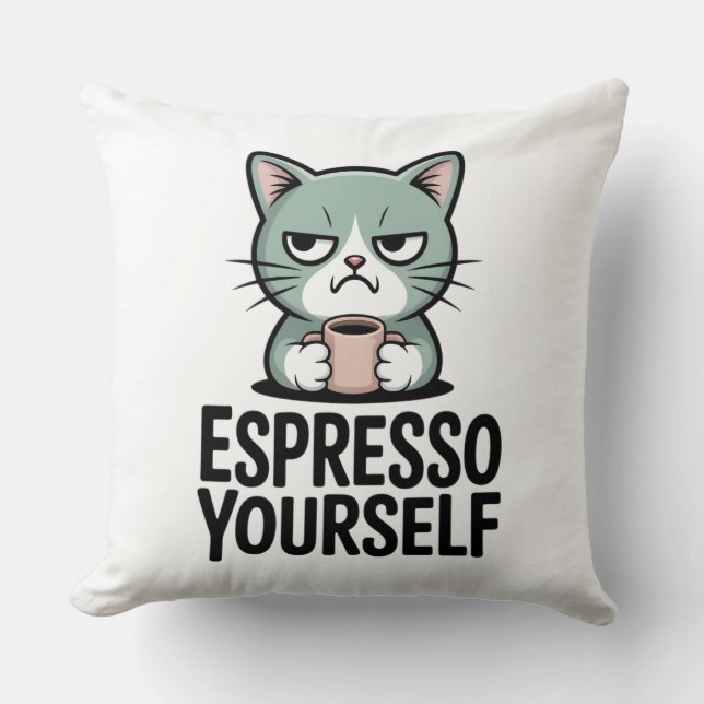 Expresso Yourself Kussen (Voorkant)