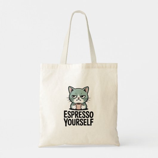 Expresso Yourself Tote Bag (Achterkant)