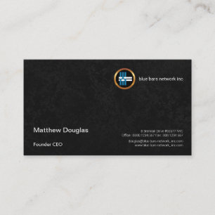 Exquise Black Daubs Corporate Founder CEO Visitekaartje