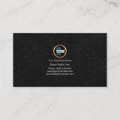 Exquise Black Daubs Corporate Founder CEO Visitekaartje (Achterkant)