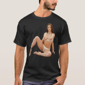 Exquise Blue Eyed Lana Rhoades T-shirt (Voorkant)
