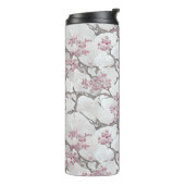 Exquise Cherry Blossom Floral Thermosbeker (Gedraaid links)