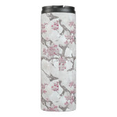 Exquise Cherry Blossom Floral Thermosbeker (Achterkant)