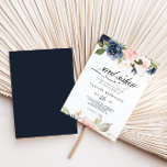 Exquise Herfst Floral Sweet Sixteen Birthday Party Kaart<br><div class="desc">Deze voortreffelijke herfst floral zoete uitnodiging van zestien verjaardagsfeestjes is ideaal voor een familie en vrienden die 16e verjaardag vieren. Het ontwerp toont handgetekende roze blozen,  donkerblauw en marineuze witte bloemen,  inspirerende elegantie,  klasse en natuurlijke schoonheid.</div>