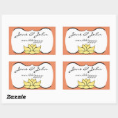 Exquise Lotus in Sun Kast Sticker (Vel)