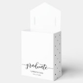 Exquise Taste EDITABLE COLOR Graduparty Bedankdoosjes (Geopend)