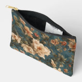  Exquise witte en weelderige koraalrode bloemen Etui (Open)