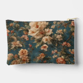 Exquise witte en weelderige koraalrode bloemen Etui (Achterkant)