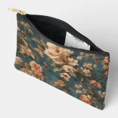 Exquise witte en weelderige koraalrode bloemen Etui (Open)