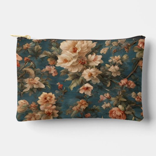 Exquise witte en weelderige koraalrode bloemen Etui (Voorkant)