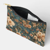  Exquise witte en weelderige koraalrode bloemen Etui (Open)