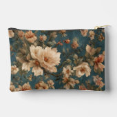  Exquise witte en weelderige koraalrode bloemen Etui (Achterkant)