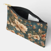  Exquise witte en weelderige koraalrode bloemen Etui (Open)