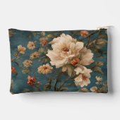  Exquise witte en weelderige koraalrode bloemen Etui (Achterkant)