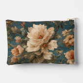  Exquise witte en weelderige koraalrode bloemen Etui (Achterkant)