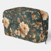  Exquise witte en weelderige koraalrode bloemen Toilettasje (Rechterhoek)