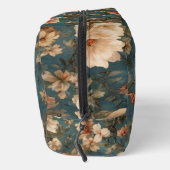  Exquise witte en weelderige koraalrode bloemen Toilettasje (Rechts)