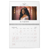 Exquisite Beautiful Bride In Blue Bridal Business Kalender (Feb 2027)