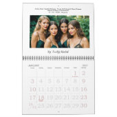 Exquisite Beautiful Bride In Blue Bridal Business Kalender (Jan 2027)