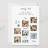 Exquisite Chic Arch Photo Matron Honor Info (Achterkant)