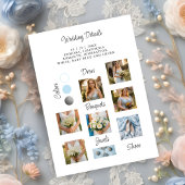 Exquisite Chic Arch Photo Matron Honor Info