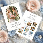 Exquisite Chic Arch Photo Matron Honor Info