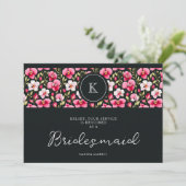 Exquisite Colorful Botanical Pink Orchids & Roses (Staand voorkant)