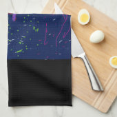 Exquisite Floral Art Kitchen Towel Theedoek (Quarter Fold)