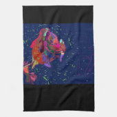 Exquisite Floral Art Kitchen Towel Theedoek (Verticaal)