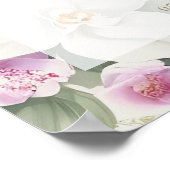 Exquisite Floral Orchids Bouquets in Pink Shades  Poster (Hoek)