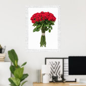 Exquisite Flowers Poster - SRF (Thuiskantoor)