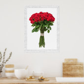 Exquisite Flowers Poster - SRF (Keuken)