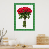 Exquisite Flowers Poster - SRF (Keuken)