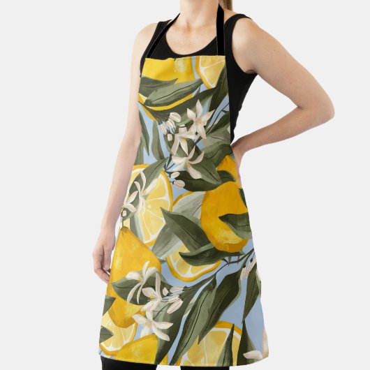 Exquisite pattern with yellow bergamot fruits, cit schort (Insitu)