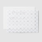 Exquisite Rose Gold Calligraphy Vellum Uitnodigingen (Offset (Uitnodiging))