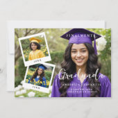 Exquisite Spanish Script Collage 4 Photos Timeline Kaart (Voorkant)