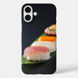 Exquisite sushi art iPhone 16 plus hoesje