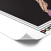 'exsqueeze me' grappig citroenhumoristisch Poster (Hoek)