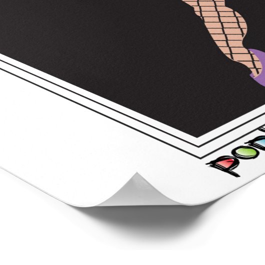 'exsqueeze me' grappig citroenhumoristisch Poster (Hoek)