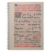 Exsurge Domine Antiphon Medieval Music Manuscript Notitieboek (Voorkant)